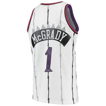 Load image into Gallery viewer, Tracy McGrady Toronto Raptors Mitchell &amp; Ness 1998-99 Hardwood Classics Swingman Jersey - Purple/White