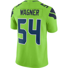 Load image into Gallery viewer, Bobby Wagner Seattle Seahawks Nike Vapor Untouchable Color Rush Limited Player Jersey - Neon Green