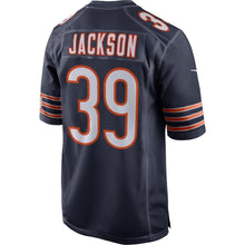 Load image into Gallery viewer, Eddie Jackson Chicago Bears Nike Player Game Jersey - Navy