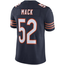 Load image into Gallery viewer, Khalil Mack Chicago Bears Nike Vapor Limited Jersey - Navy