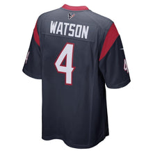 Load image into Gallery viewer, Deshaun Watson Houston Texans Nike Player Game Jersey - Navy