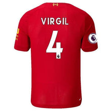 Load image into Gallery viewer, Virgil Van Dijk Liverpool New Balance Home Soccer Jersey 2019-20 Jersey – Red