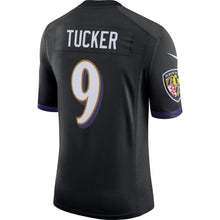 Load image into Gallery viewer, Justin Tucker Baltimore Ravens Nike Speed Machine Limited Jersey - Black
