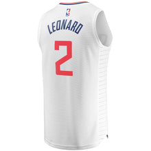 Load image into Gallery viewer, Kawhi Leonard LA Clippers Fanatics Branded Fast Break Replica Jersey White - Association Edition