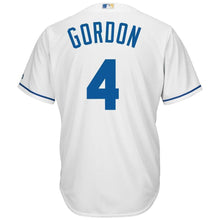 Load image into Gallery viewer, Alex Gordon Kansas City Royals Majestic Los Reales Cool Base Player Jersey - White