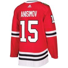 Load image into Gallery viewer, Artem Anisimov Chicago Blackhawks adidas Player Jersey - Red