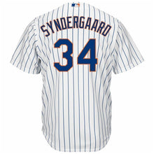 Load image into Gallery viewer, Noah Syndergaard New York Mets Majestic Official Cool Base Player Jersey - Royal/White