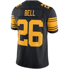 Load image into Gallery viewer, Le'Veon Bell Pittsburgh Steelers Nike Vapor Untouchable Color Rush Limited Player Jersey - Black
