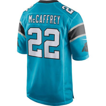 Load image into Gallery viewer, Christian McCaffrey Carolina Panthers Nike Game Jersey - Blue