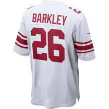 Load image into Gallery viewer, Saquon Barkley New York Giants Nike Game Jersey – White