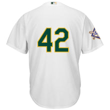 Load image into Gallery viewer, Oakland Athletics Majestic 2019 Jackie Robinson Day Official Cool Base Jersey - White
