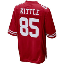 Load image into Gallery viewer, George Kittle San Francisco 49ers Nike Game Jersey - Scarlet