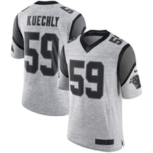 Load image into Gallery viewer, Luke Kuechly Carolina Panthers Nike Gridiron Gray II Limited Jersey - Gray