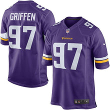 Load image into Gallery viewer, Everson Griffen Minnesota Vikings Nike Game Jersey - Purple