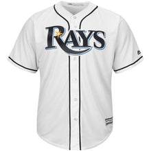 Load image into Gallery viewer, Tampa Bay Rays Majestic Official Cool Base Jersey - White