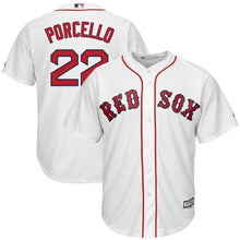 Load image into Gallery viewer, Rick Porcello Boston Red Sox Majestic Home Cool Base Replica Player Jersey - White