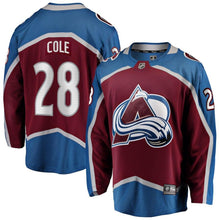 Load image into Gallery viewer, Ian Cole Colorado Avalanche Fanatics Branded Home Breakaway Player Jersey - Maroon