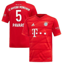 Load image into Gallery viewer, Benjamin Pavard Bayern Munich Home Soccer Jersey 2019-20 Jersey - Red