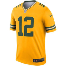 Load image into Gallery viewer, Aaron Rodgers Green Bay Packers Nike Inverted Legend Jersey - Gold
