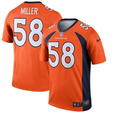 Load image into Gallery viewer, Von Miller Denver Broncos Nike Legend Jersey - Orange