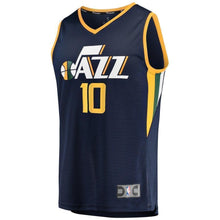 Load image into Gallery viewer, Mike Conley Utah Jazz Fanatics Branded Navy Fast Break Replica Jersey - Icon Edition