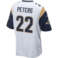 Load image into Gallery viewer, Marcus Peters Los Angeles Rams Nike Game Jersey - White