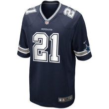 Load image into Gallery viewer, Ezekiel Elliott Dallas Cowboys Nike Game Jersey - Navy