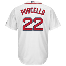 Load image into Gallery viewer, Rick Porcello Boston Red Sox Majestic Home Cool Base Replica Player Jersey - White
