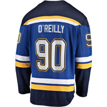 Load image into Gallery viewer, Ryan O'Reilly St. Louis Blues Fanatics Branded 2019 Stanley Cup Champions Home Breakaway Player Jersey - Blue