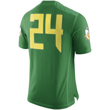 Load image into Gallery viewer, Oregon Ducks Nike #24 Limited Football Jersey - Apple Green