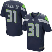 Load image into Gallery viewer, Kam Chancellor Seattle Seahawks Nike Elite Jersey - College Navy