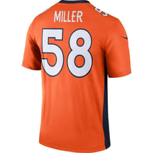 Load image into Gallery viewer, Von Miller Denver Broncos Nike Legend Jersey - Orange
