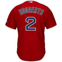 Load image into Gallery viewer, Xander Bogaerts Boston Red Sox Majestic Cool Base Player Jersey - Scarlet