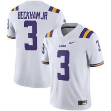 Load image into Gallery viewer, Odell Beckham Jr LSU Tigers Nike Alumni Player Jersey - White