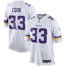 Load image into Gallery viewer, Dalvin Cook Minnesota Vikings Nike Player Game Jersey - White