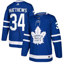 Load image into Gallery viewer, Auston Matthews Toronto Maple Leafs adidas Player Jersey - Blue