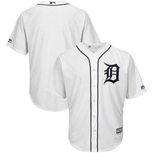 Load image into Gallery viewer, Detroit Tigers Majestic Official Cool Base Team Jersey - White