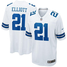 Load image into Gallery viewer, Ezekiel Elliott Dallas Cowboys Nike Game Jersey - White