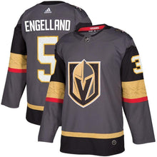 Load image into Gallery viewer, Deryk Engelland Vegas Golden Knights adidas Player Jersey - Gray