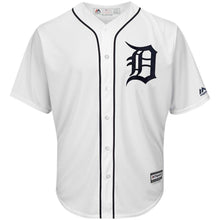 Load image into Gallery viewer, Detroit Tigers Majestic Official Cool Base Team Jersey - White