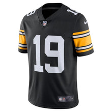 Load image into Gallery viewer, JuJu Smith-Schuster Pittsburgh Steelers Nike Alternate Vapor Untouchable Limited Jersey - Black
