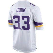 Load image into Gallery viewer, Dalvin Cook Minnesota Vikings Nike Player Game Jersey - White