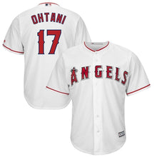 Load image into Gallery viewer, Shohei Ohtani Los Angeles Angels Majestic Official Cool Base Player Jersey - White