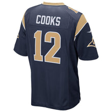 Load image into Gallery viewer, Brandin Cooks Los Angeles Rams Nike Super Bowl LIII Bound Game Jersey - Navy