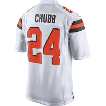 Load image into Gallery viewer, Nick Chubb Cleveland Browns Nike Player Game Jersey - White