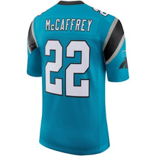 Load image into Gallery viewer, Christian McCaffrey Carolina Panthers Nike Classic Limited Player Jersey - Blue