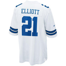 Load image into Gallery viewer, Ezekiel Elliott Dallas Cowboys Nike Game Jersey - White