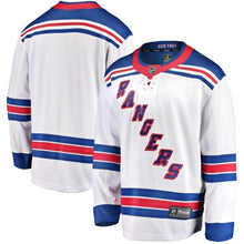 Load image into Gallery viewer, New York Rangers Fanatics Branded Breakaway Away Jersey - White