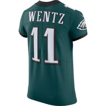 Load image into Gallery viewer, Carson Wentz Philadelphia Eagles Nike Vapor Untouchable Elite Player Jersey - Midnight Green