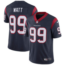 Load image into Gallery viewer, J.J. Watt Houston Texans Nike Vapor Untouchable Limited Player Jersey - Navy